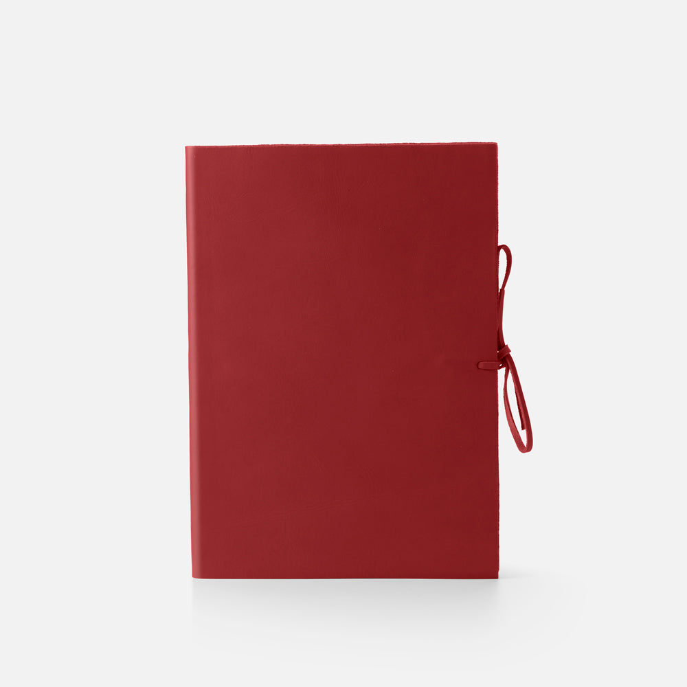 Taccuino pagine bianche<br>Copertina morbida - Collezione pelle