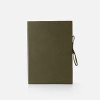 Taccuino pagine bianche<br>Copertina morbida - Collezione pelle