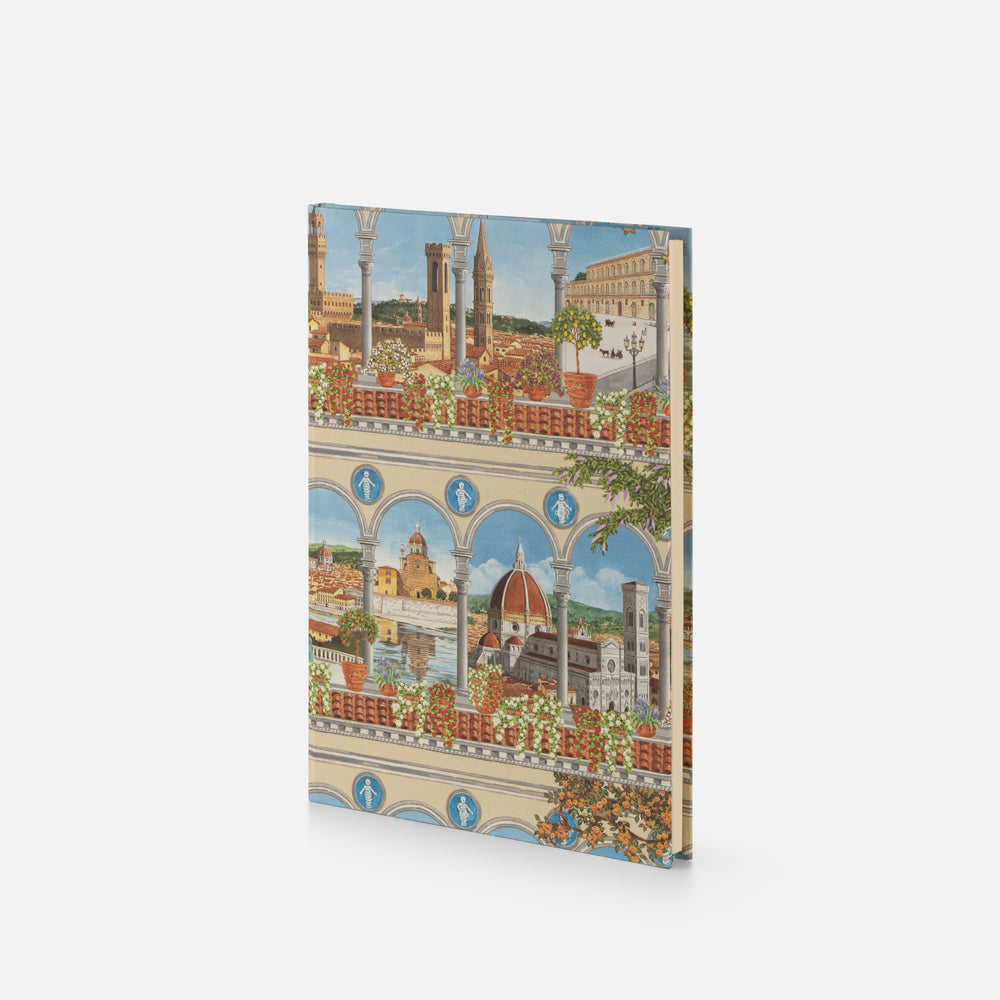 Taccuino pagine bianche<br>Copertina rigida - Collezione litografata