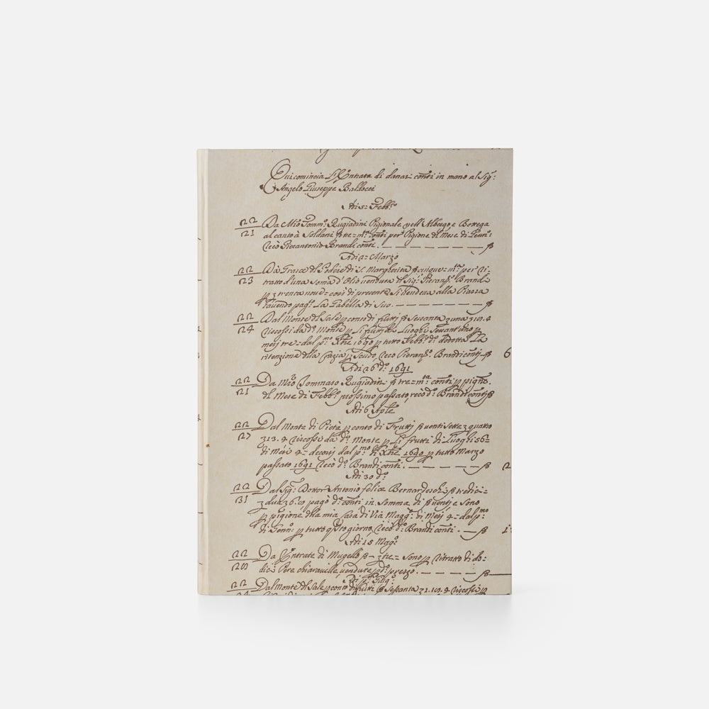 Taccuino pagine bianche<br>Copertina rigida - Collezione litografata