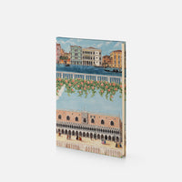 Taccuino pagine bianche<br>Copertina rigida - Collezione litografata