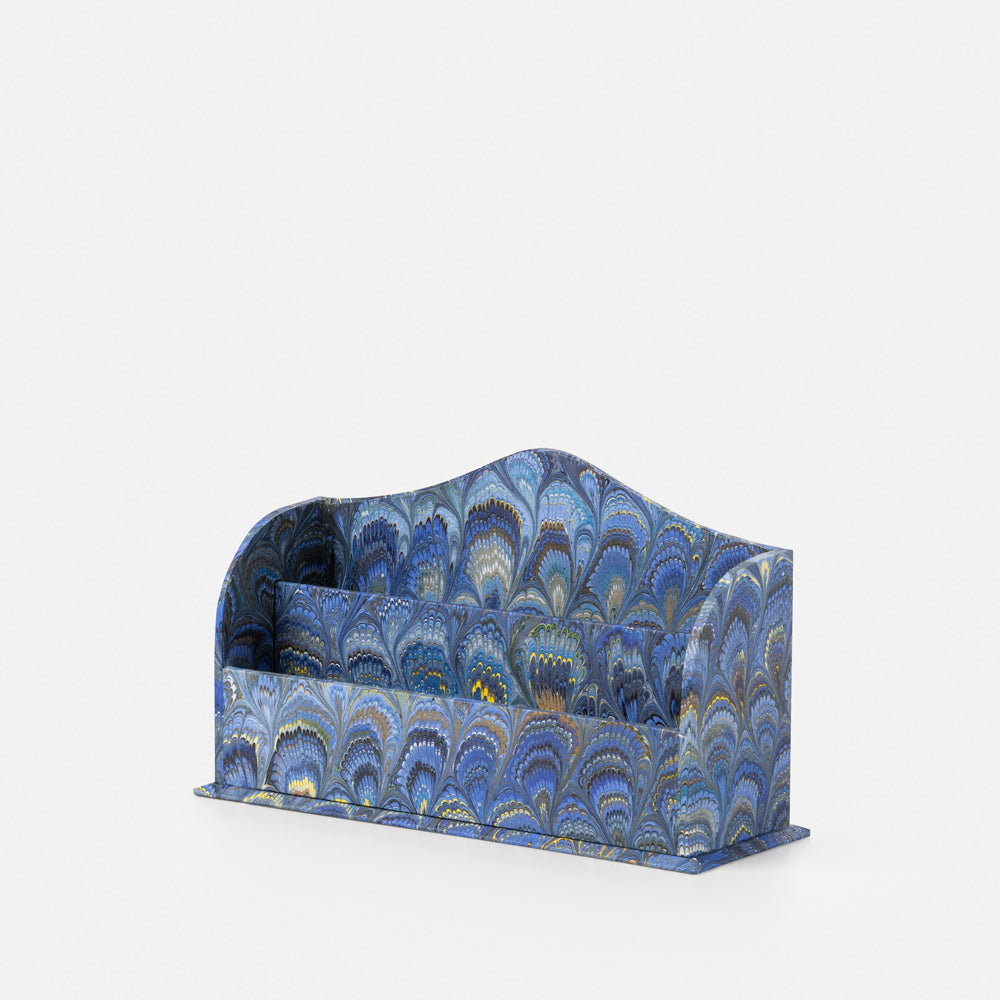 Correspondence holder - Peacocks