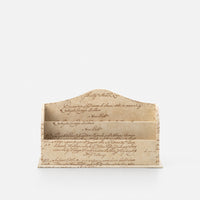 Correspondence holder - Lithographed