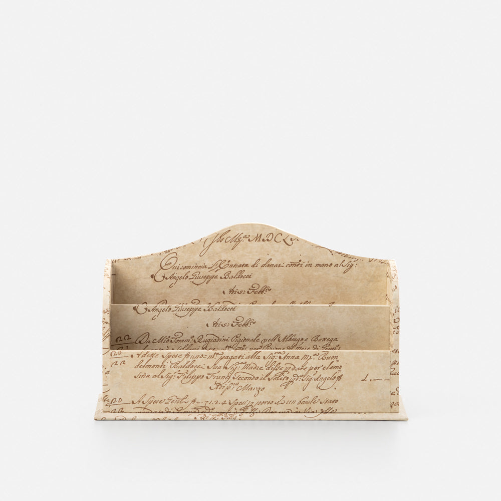 Correspondence holder - Lithographed