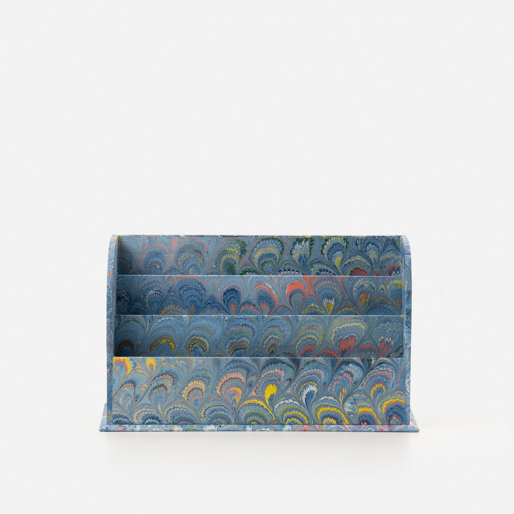 Correspondence holder - Peacocks