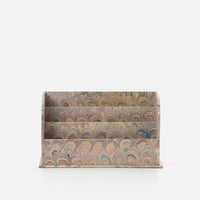 Correspondence holder - Peacocks