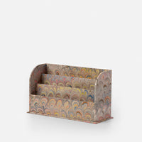 Correspondence holder - Peacocks
