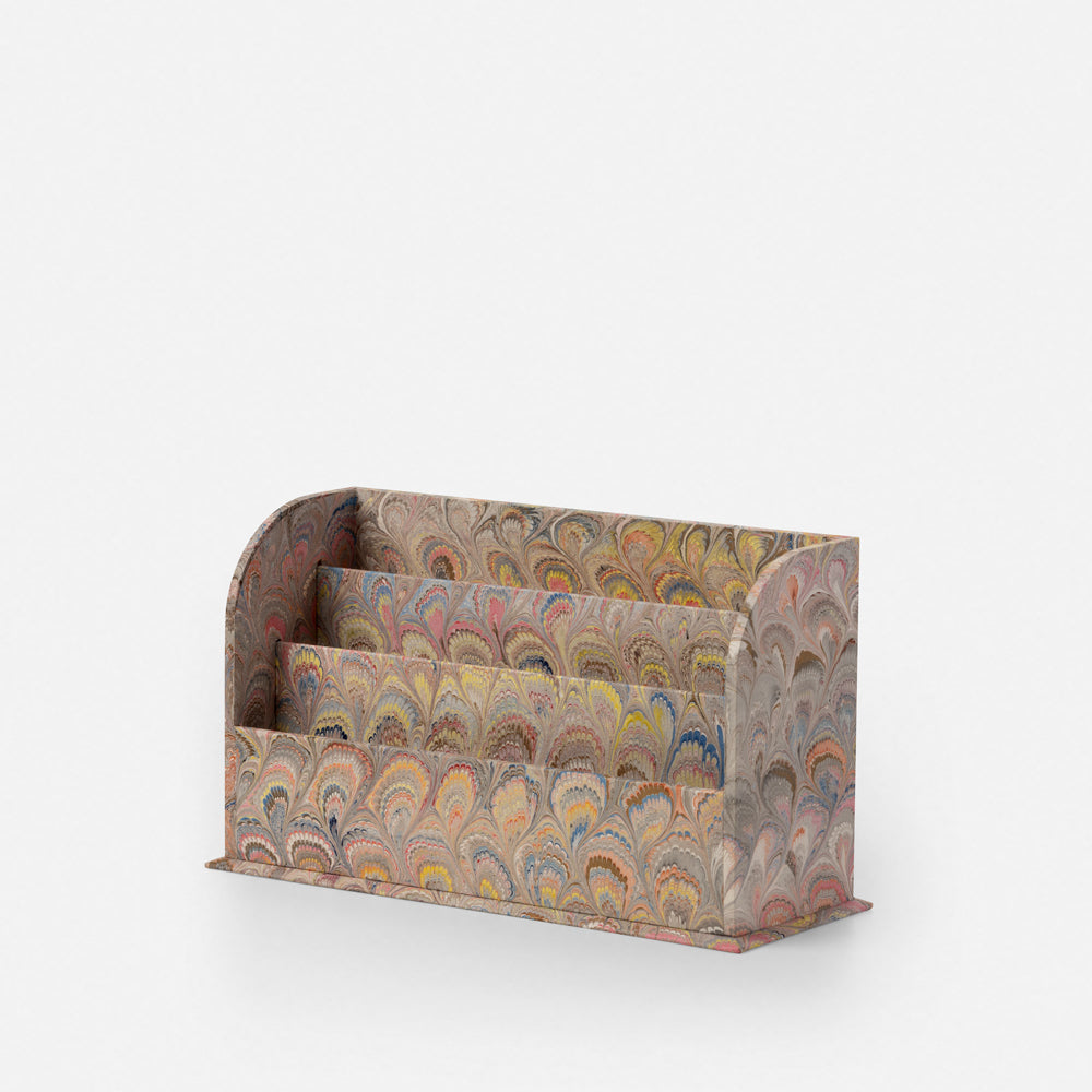 Correspondence holder - Peacocks