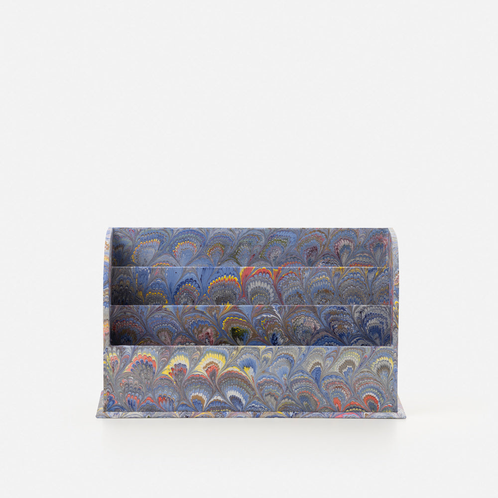 Correspondence holder - Peacocks