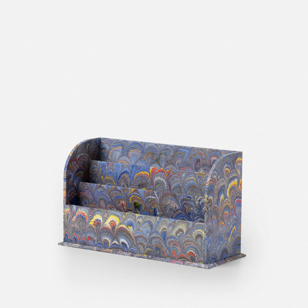 Correspondence holder - Peacocks