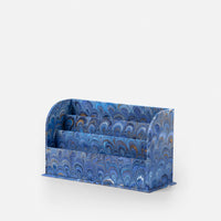 Correspondence holder - Peacocks