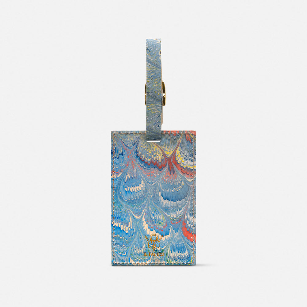 Tag valigia cottonpaper - Pavoni