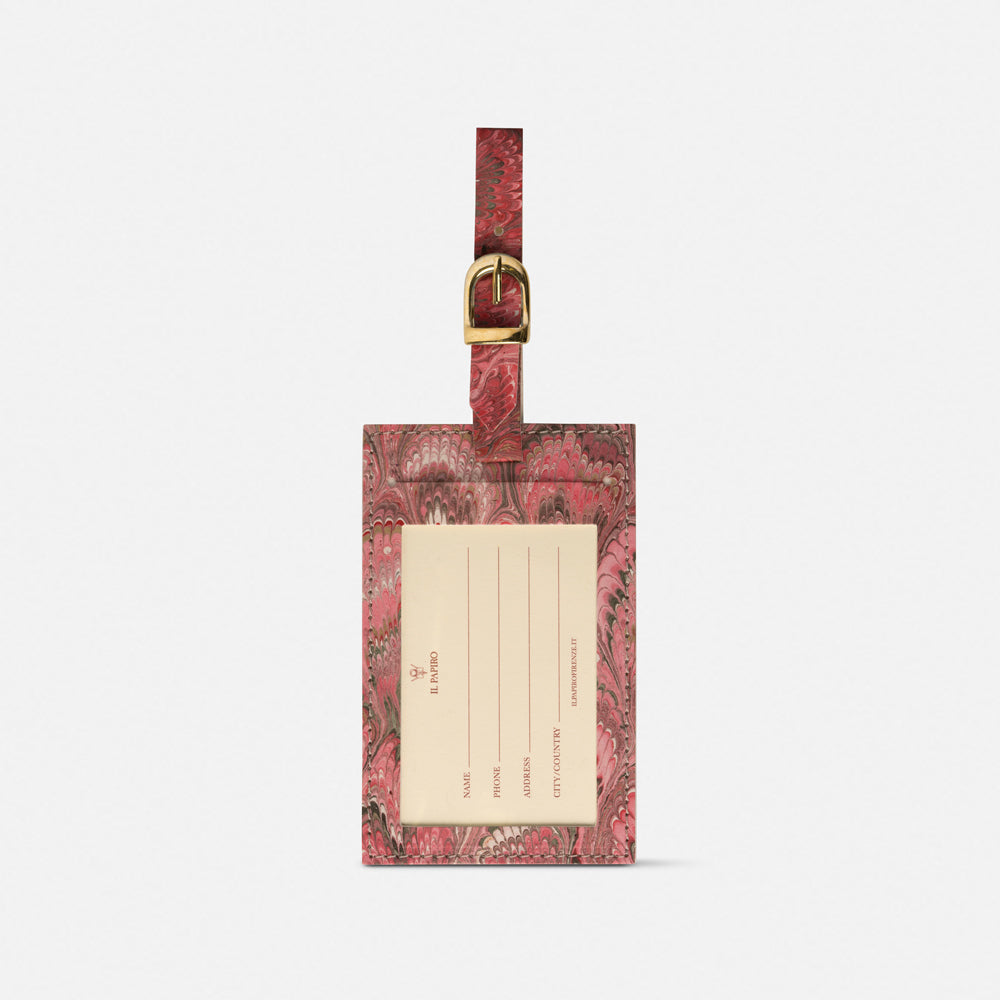 Tag valigia cottonpaper - Pavoni