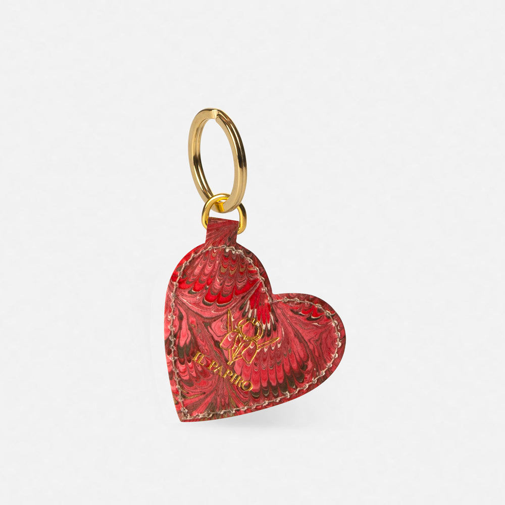 Portachiavi cuore cottonpaper - Pavoni