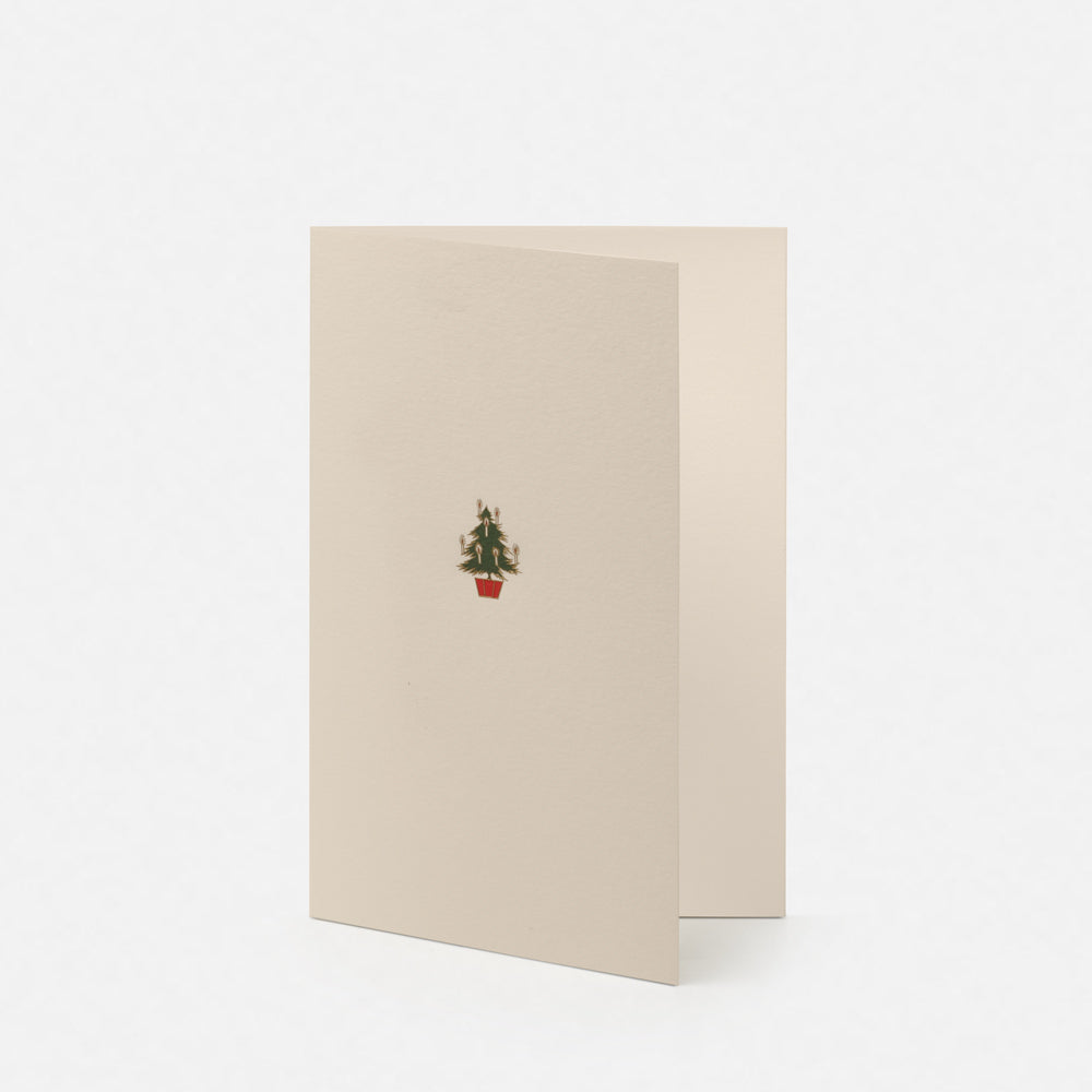 Double card/Participation - Christmas Tree