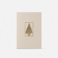 Biglietto doppio con busta<br>Albero di Natale