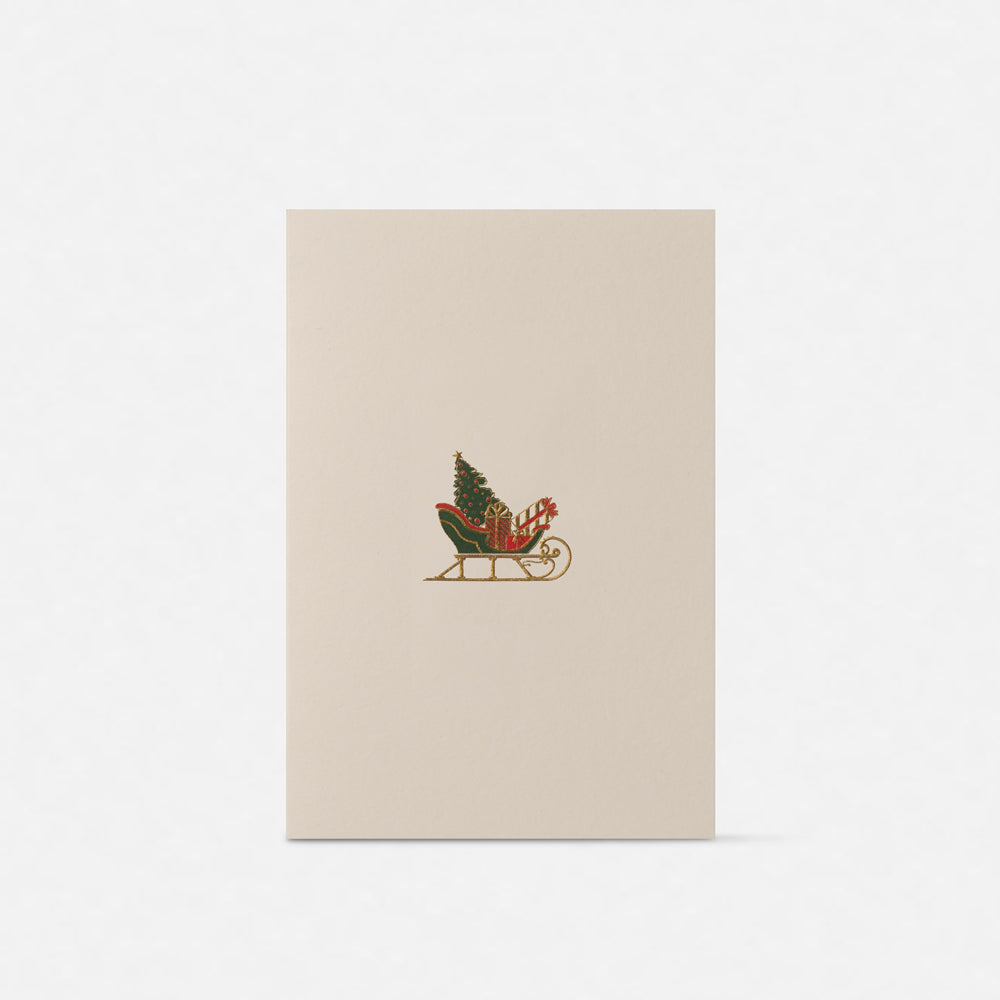 Double card - Sleigh