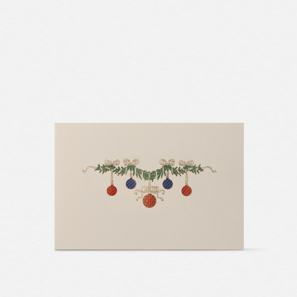 Biglietto doppio con busta<br>Decorazione