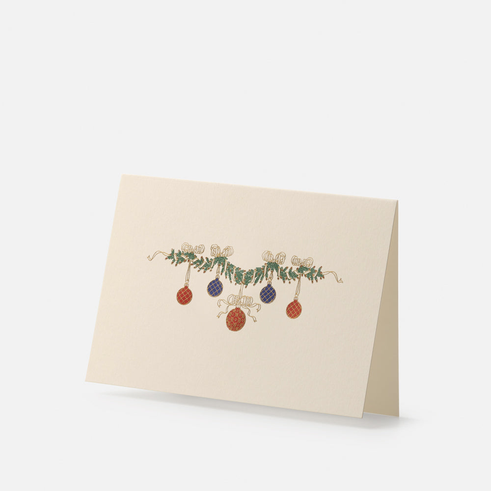 Biglietto doppio con busta<br>Decorazione
