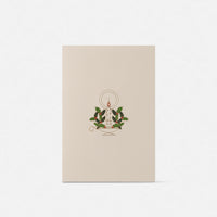 Double card - Candle