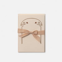Biglietto doppio piccolo con busta<br>Colibrì