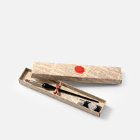 Writing set - Box with silver nib and ink