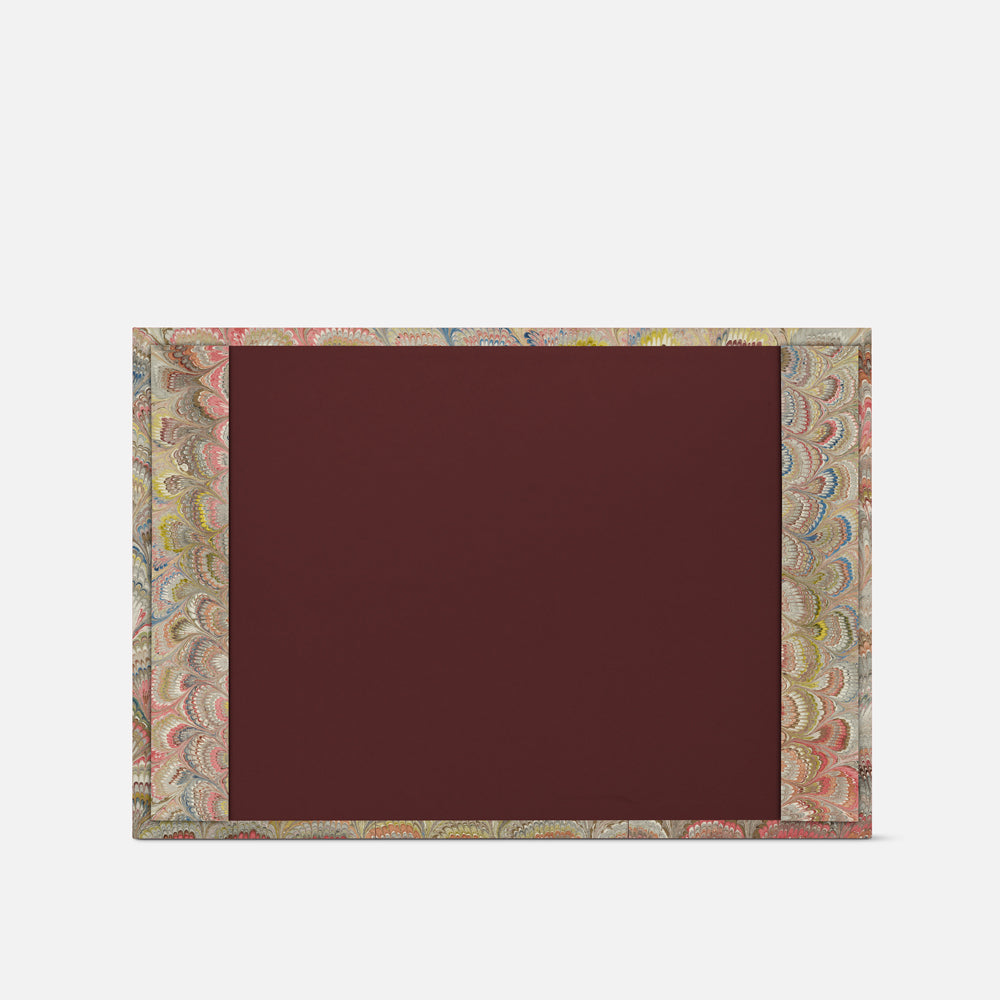 Desk pad - Peacocks