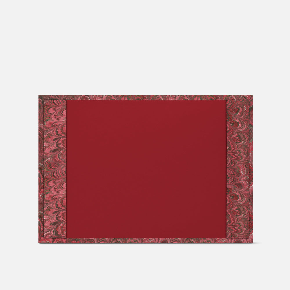 Desk pad - Peacocks