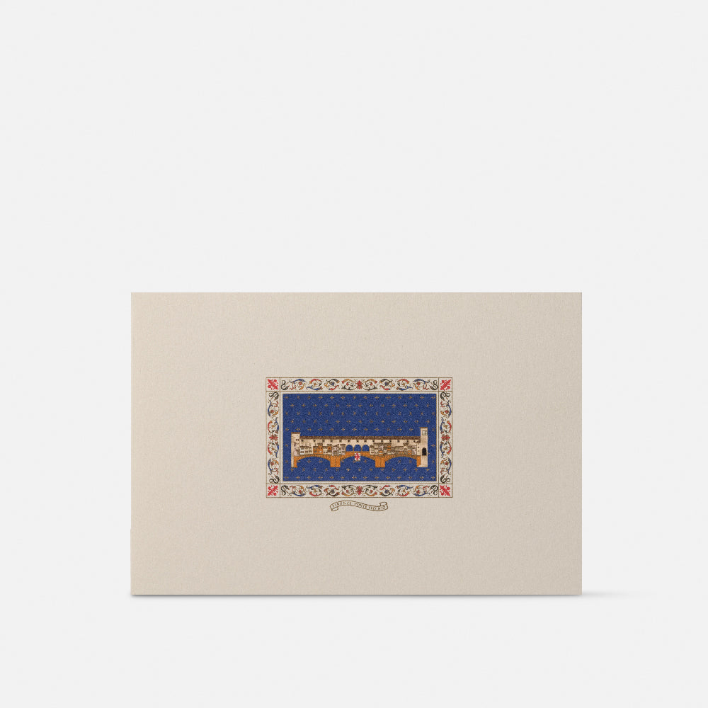 Biglietto doppio/Partecipazione con busta<br>Ponte Vecchio