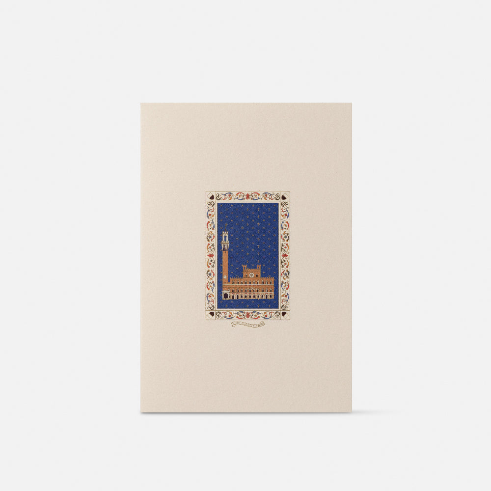Biglietto doppio/Partecipazione con busta<br>Palazzo del Mangia
