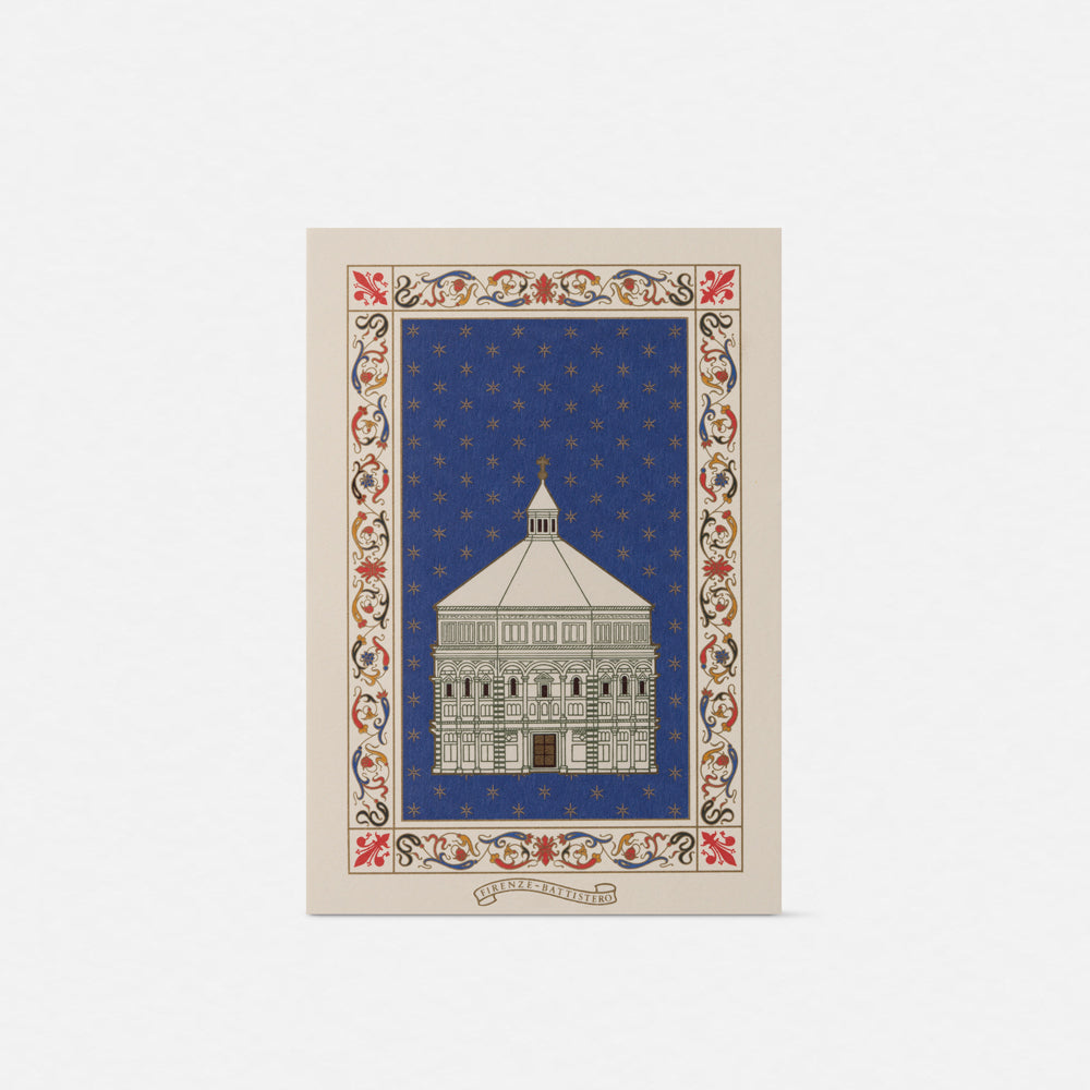 Postcard - Baptistery Florence