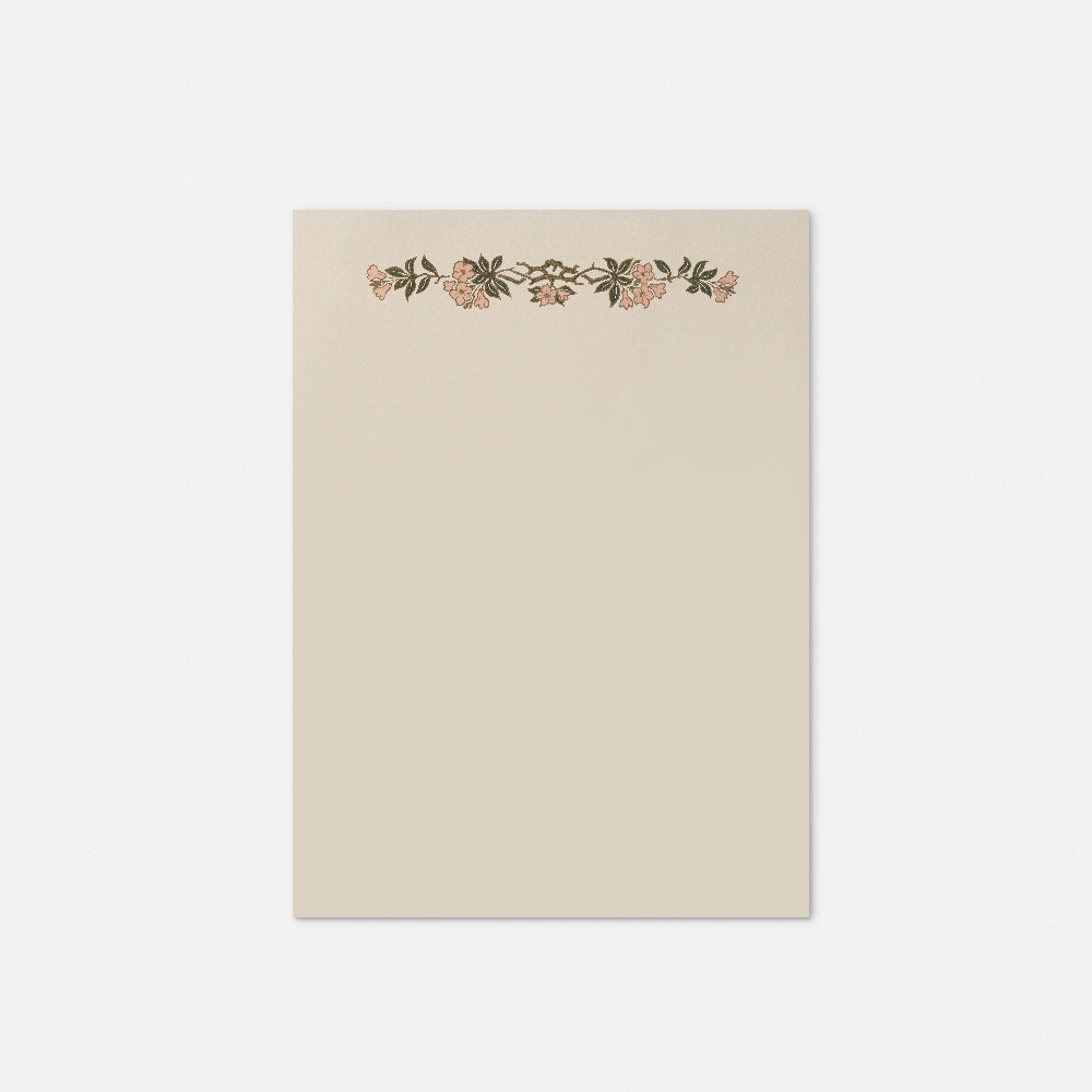 Stationery paper - Flower branch