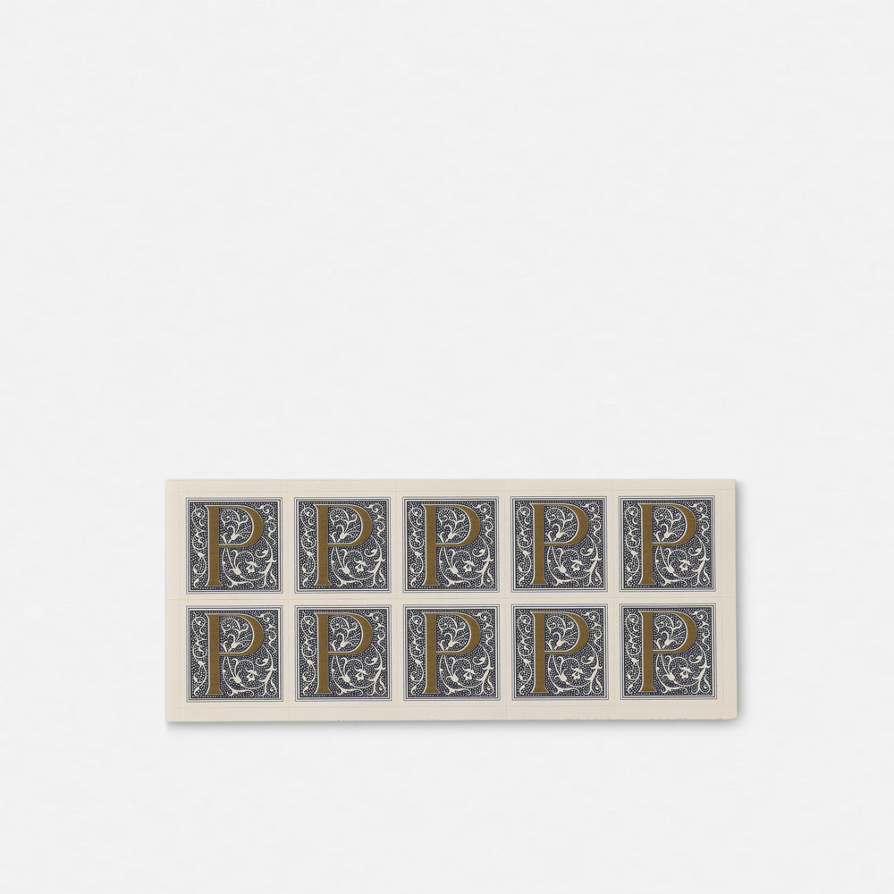 Initials Label (A-Z)