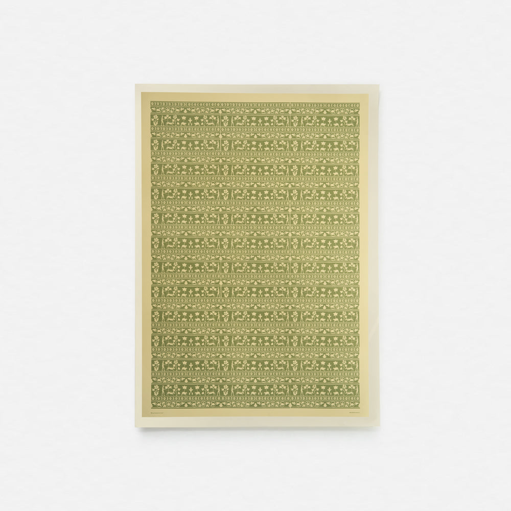 Foglio singolo - Xilografata