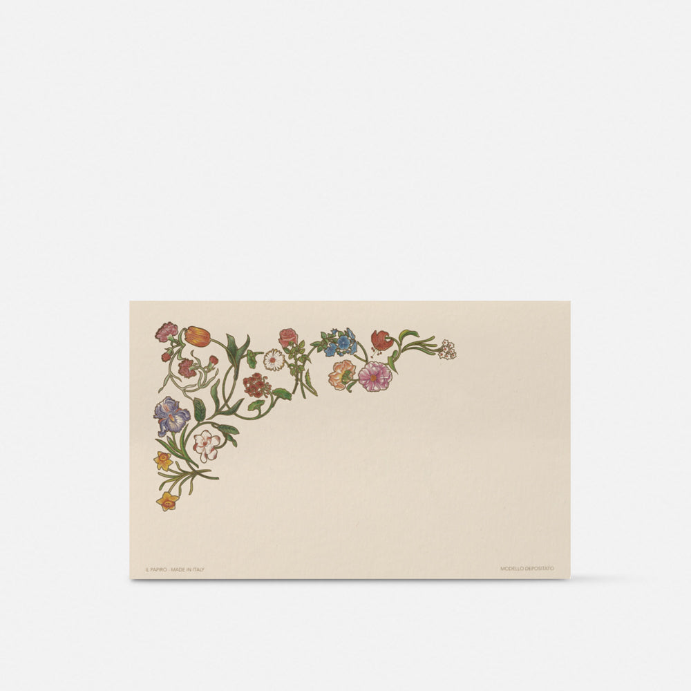 Biglietto singolo/Invito con busta<br>Botanica