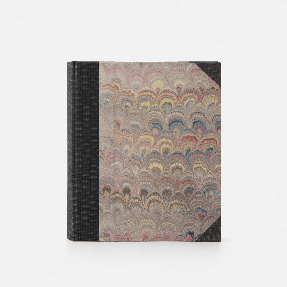 Album foto con dorso e angoli in tela<br>Copertina rigida - Collezione Pavoni