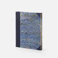 Album foto con dorso e angoli in tela<br>Copertina rigida - Collezione Pavoni