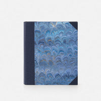 Album foto con dorso e angoli in tela<br>Copertina rigida - Collezione Pavoni