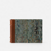 Album foto con dorso in pelle<br>Copertina rigida - Collezione Pavoni