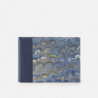 Album foto con dorso in tela<br>Copertina rigida - Collezione Pavoni