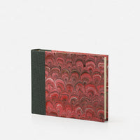 Album foto con dorso in tela<br>Copertina rigida - Collezione Pavoni