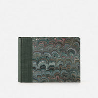 Album foto con dorso in tela<br>Copertina rigida - Collezione Pavoni