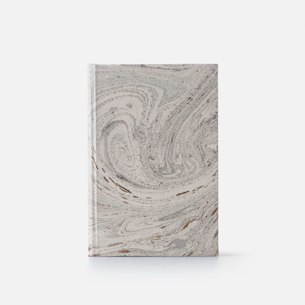 Taccuino pagine bianche<br>Copertina rigida - Collezione Marmi