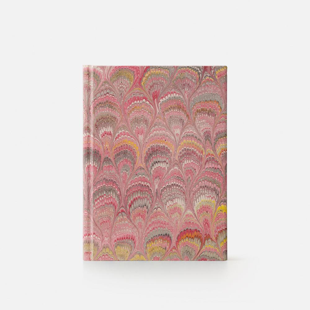 Taccuino pagine a righe<br>Copertina rigida - Collezione Pavoni