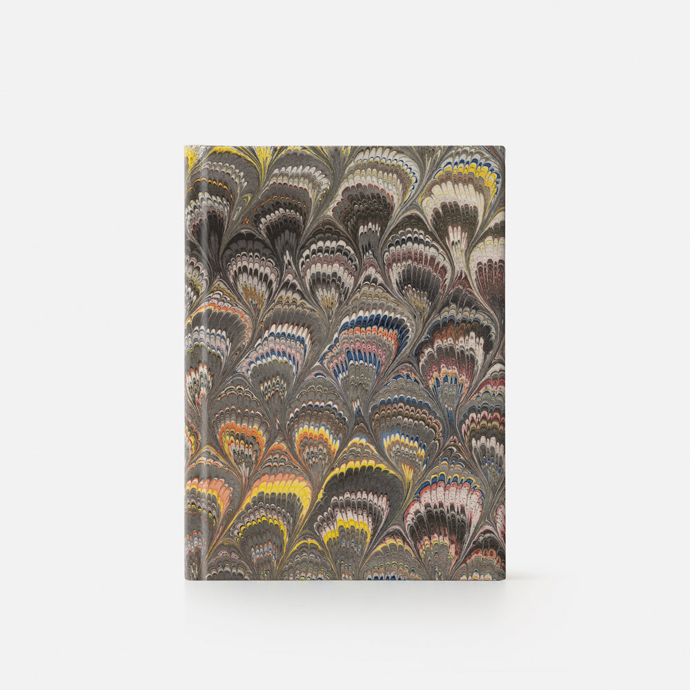 Taccuino pagine a righe<br>Copertina rigida - Collezione Pavoni