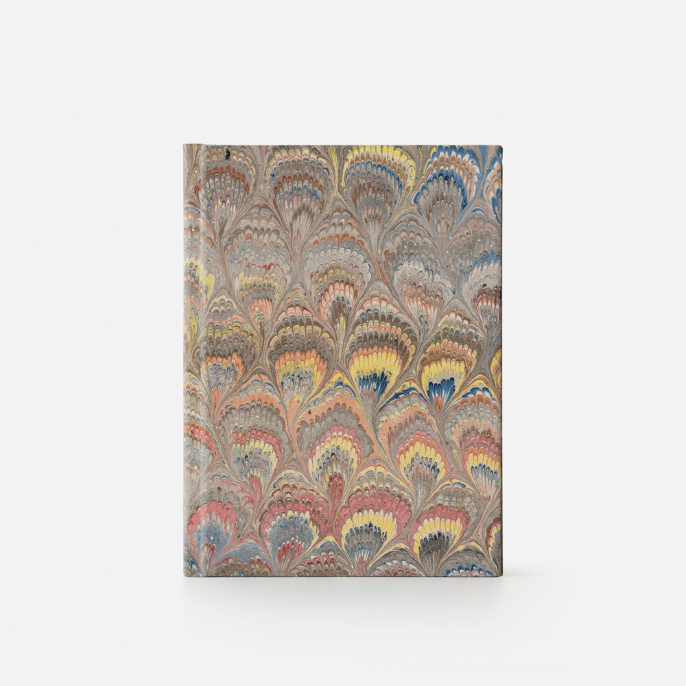 Taccuino pagine a righe<br>Copertina rigida - Collezione Pavoni