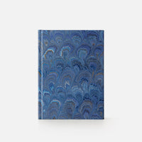 Taccuino pagine a righe<br>Copertina rigida - Collezione Pavoni