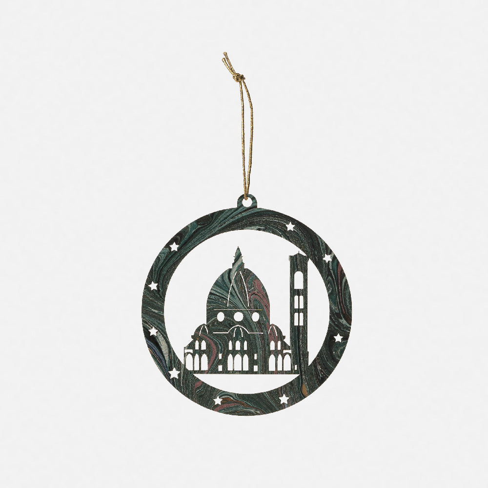 Pallina di Natale - Duomo Firenze<br>Collezione Marmi