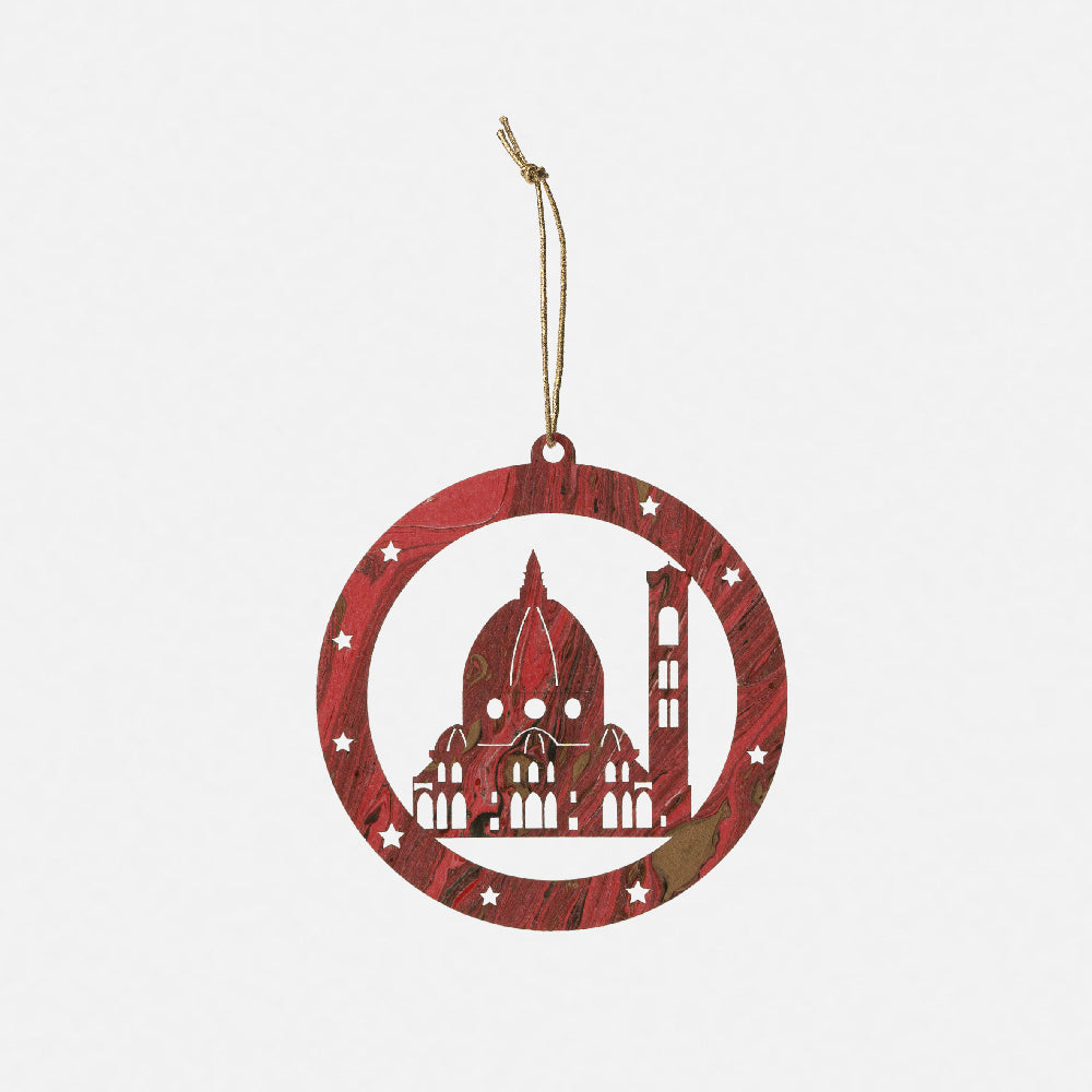 Pallina di Natale - Duomo Firenze<br>Collezione Marmi