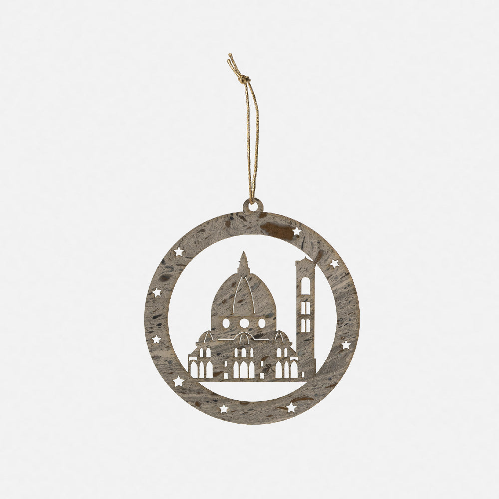 Pallina di Natale - Duomo Firenze<br>Collezione Marmi